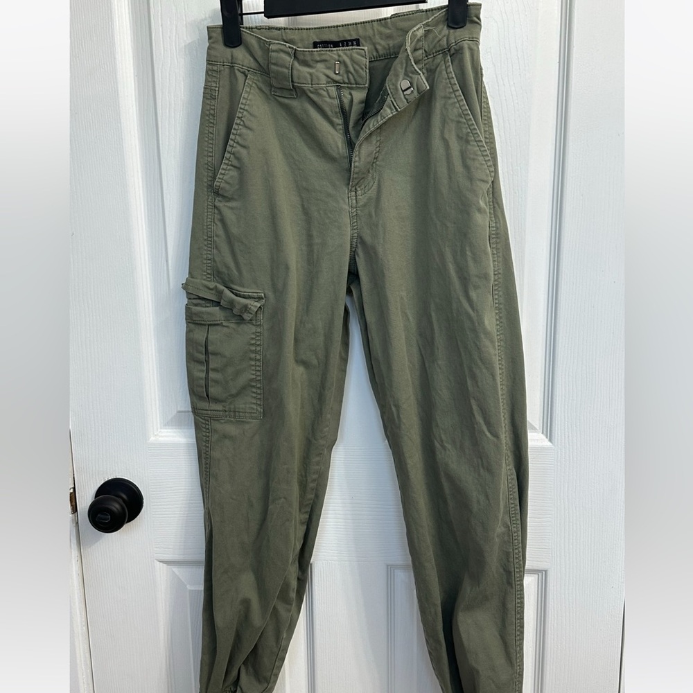 Army Green Khaki Cargo Pants